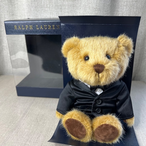 Ralph Lauren bear toy in tuxedo - Picture 2 of 8